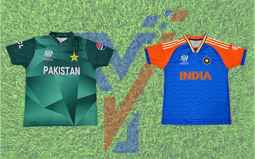 2024 ICC Men's T20 Cricket World Cup Pakistan India Jerseys – YJ