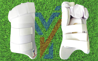 Cricket Double-sided Thigh Guards and Thigh Pads for Juniors, Youth, and Adults